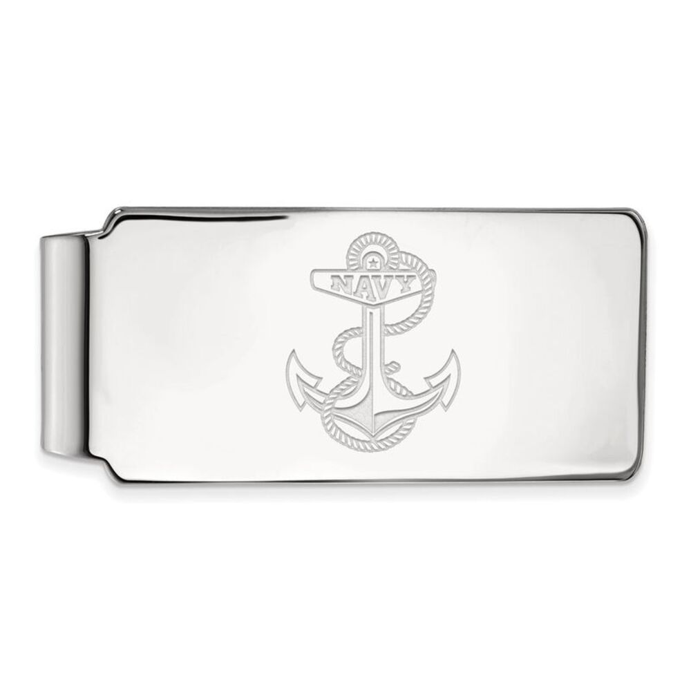 Sterling Silver U.S. Navy Money Clip